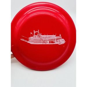 Vintage Riverboat Frisbee 9" Advertising Promo Made in USA Humphrey Flyer STL